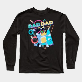 Bluey Rad Dad Long Sleeve T-Shirt